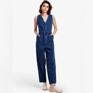 NWT Rachel Comey x Target Blue Denim Jumpsuit Size 16